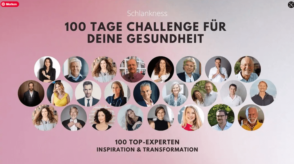 Online Festival für ein neues Körperbewusstsein schlankness 100 tage festival. 100 Tage Challenge